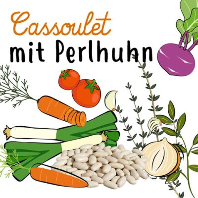 Cassoulet mit Perlhuhn